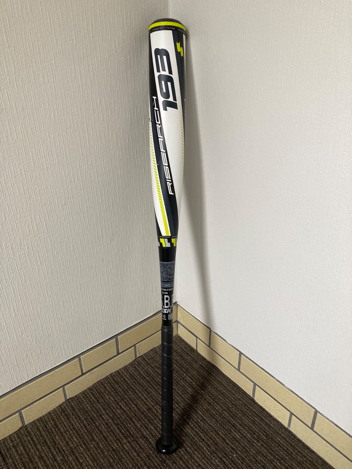 【海外輸入】 軟式バット エスエスケー SSK RISEARCH193 メルカリ - 黒/白 バット