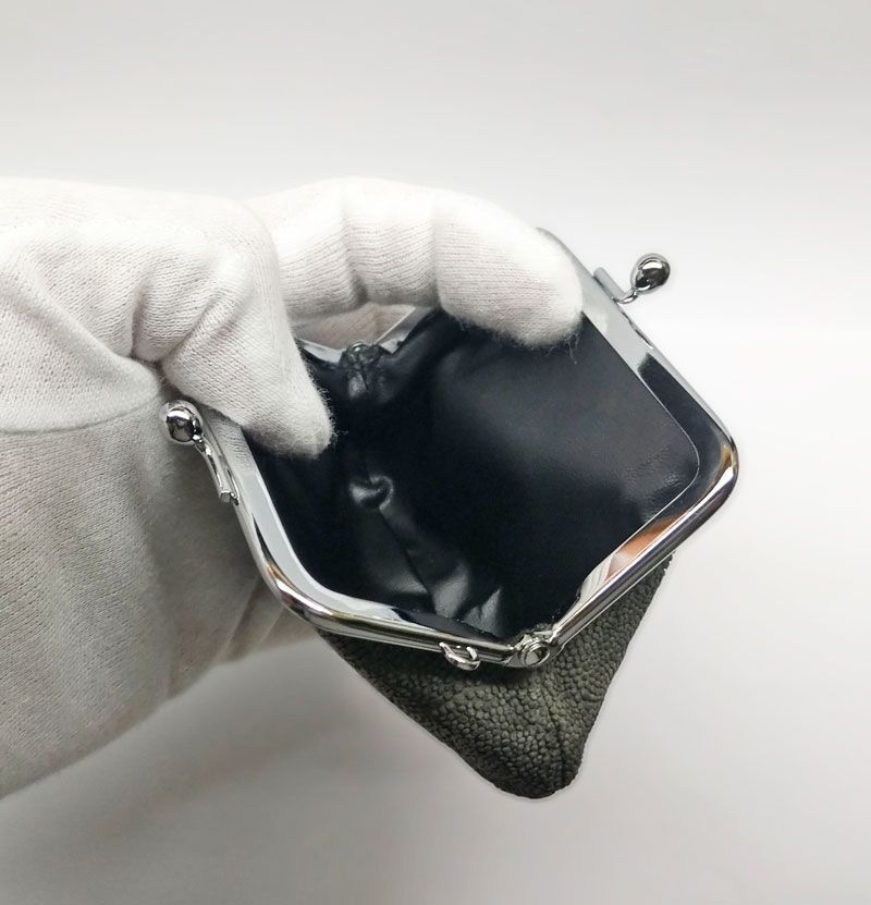 象革財布　エレファント　コインパース　小銭入れ　ガマグチ 象革財布 エレファント コインパース 小銭入れ ガマグチ - メルカリ