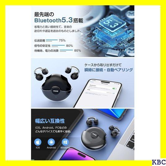 ☆人気商品 2024新登場 超軽量設計 ワイヤレスイヤホン blu ズフリー通