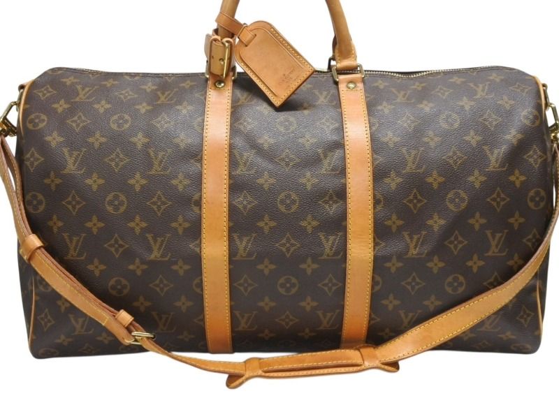 LOUIS VUITTON ルイヴィトン モノグラム キーポルバンドリエール