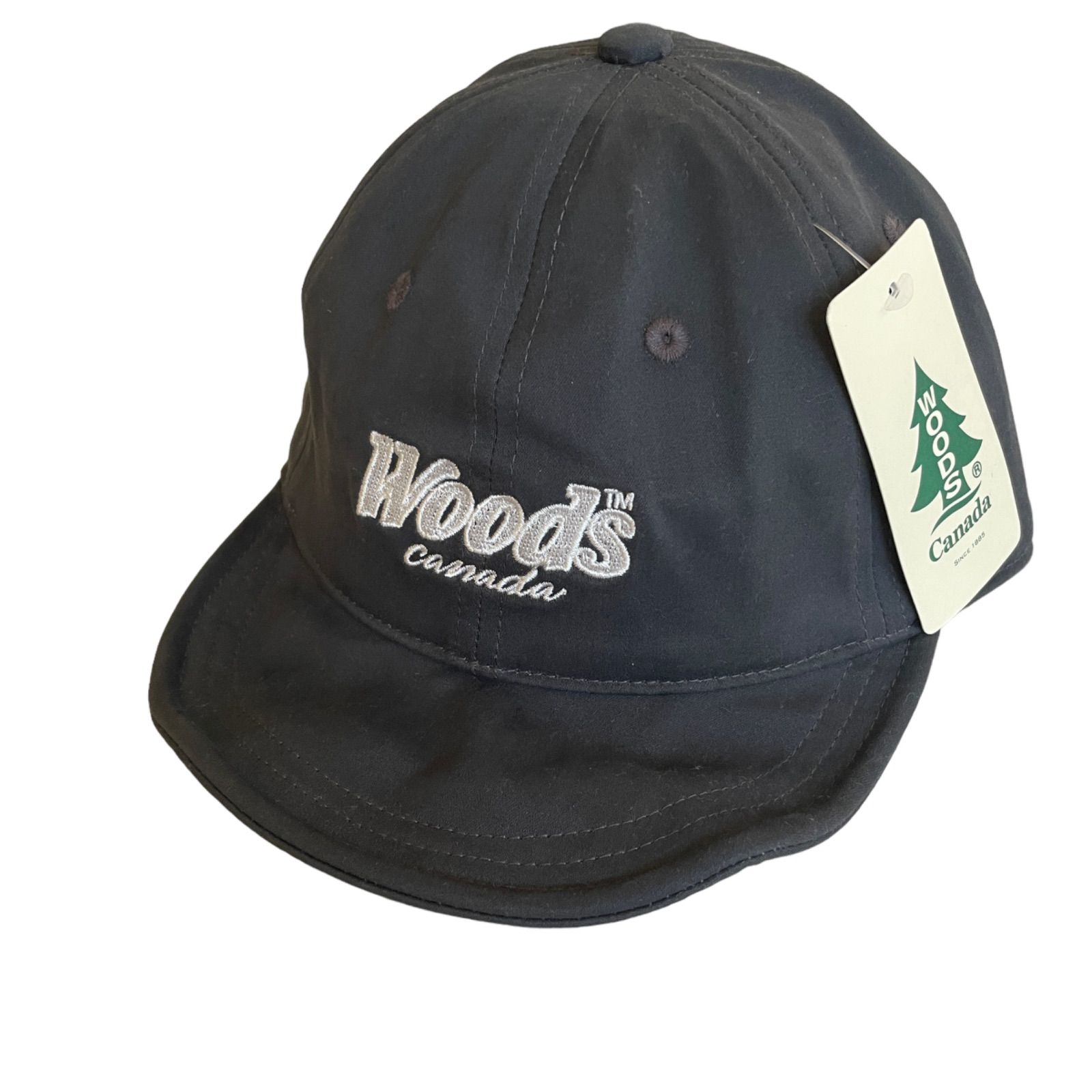 新品】WOODS CANADA ウッズカナダ ロゴ キャップ アウトドア 登山 