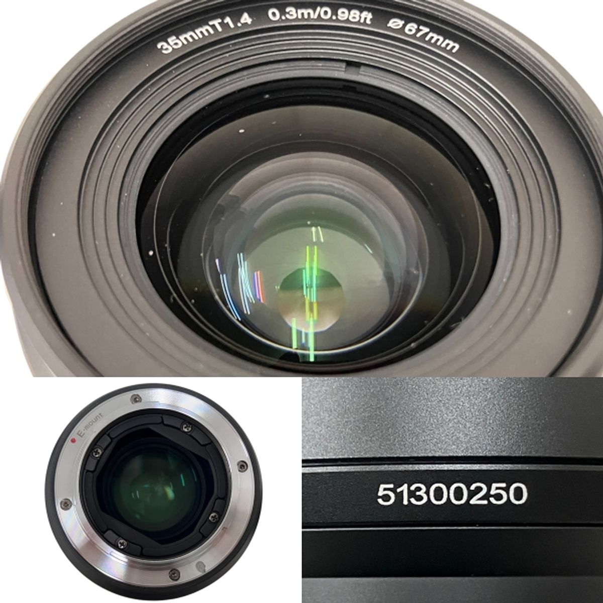 SIRUI シネマレンズ 3本セット(24mm/35mm/50mm) SIRUI Night Walker