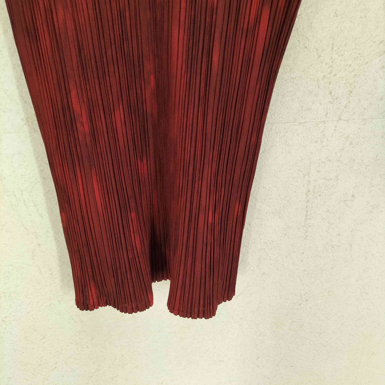  プリーツプリーズイッセイミヤケ PLEATS PLEASE ISSEY MIYAKE 90 S 97 AW ムラ染め加工 ハイネックプリーツトップス レディース 3 その他 トップス