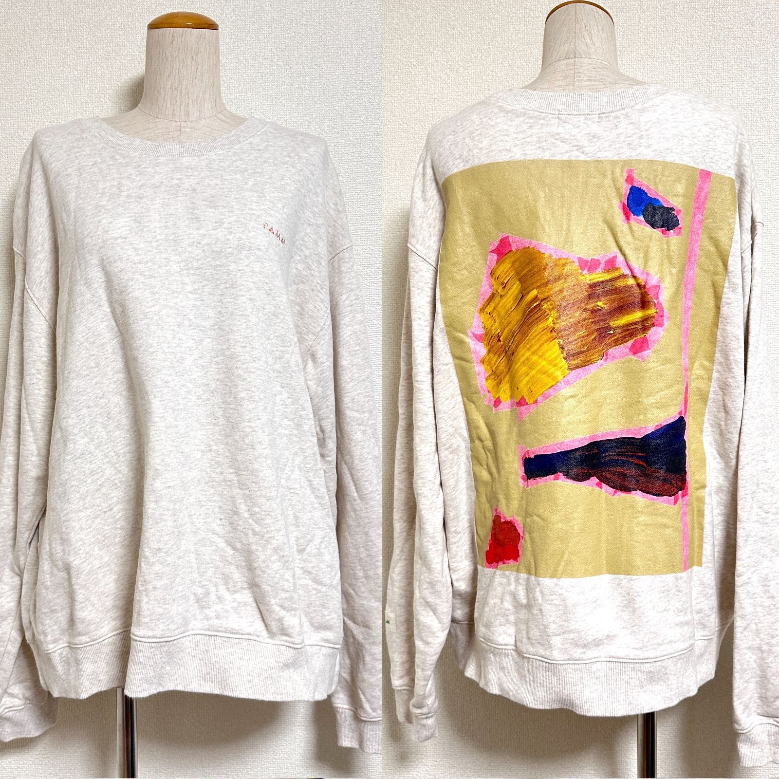完売品 新品未使用 PAMM スウェット PAMM ユニセックス 睡眠状態のスウェット アートプリント