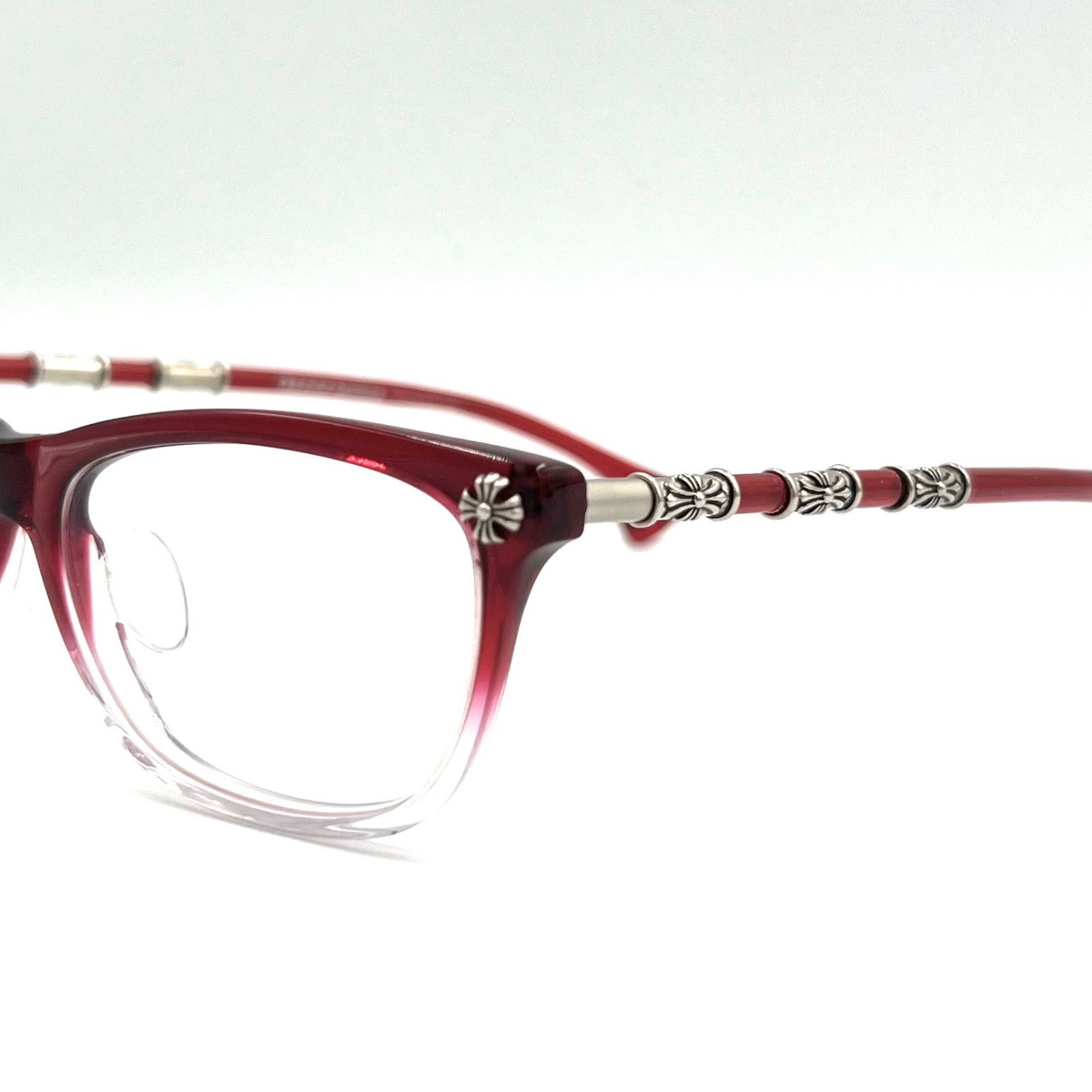 【度入り】CHROME HEARTS/クロムハーツ LOVE TUNNELメガネ CHROME HEARTS クロムハーツ（原本無） LOVE TUNNEL CHクロス