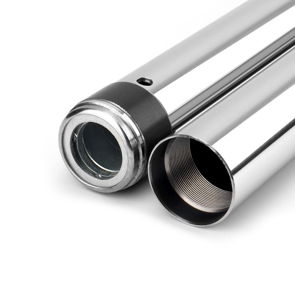 XS17 上メッキ ZZR250 EX250H ZZ-R250 37MM 純正品番44013-1332に対応 インナーチューブ２本