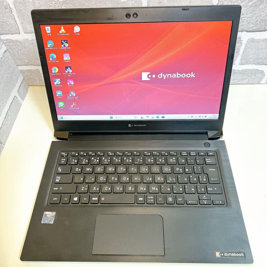 第10世代 dynabook バッテリー13時間 初期設定済 ノートパソコン 最終値下】第10世代 dynabook 東芝 バッテリー13時間 8/256 初期設定済