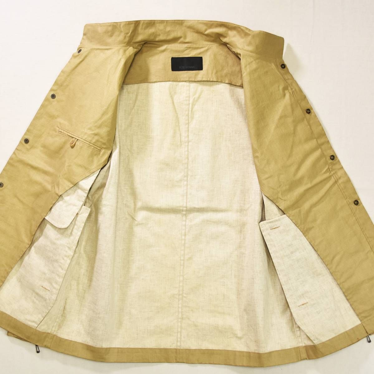 上質】 テットオム TETE HOMME コットンリネン コーディング スタンド 