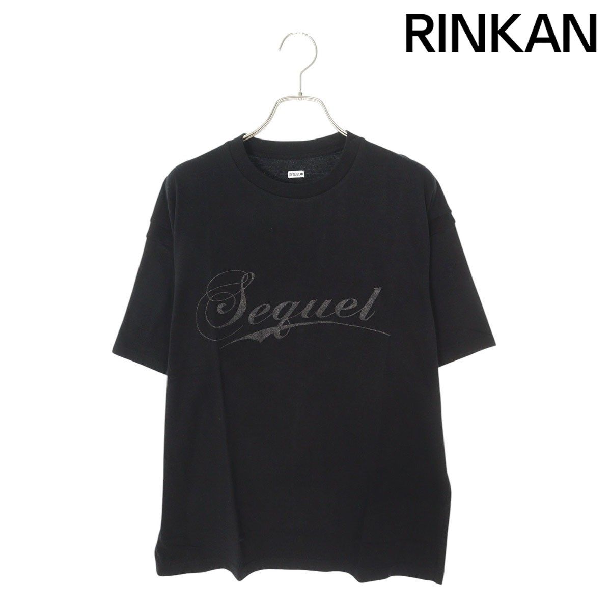 シークエル  23AW  SQ-23AW-ST-07 ロゴプリントTシャツ メンズ L