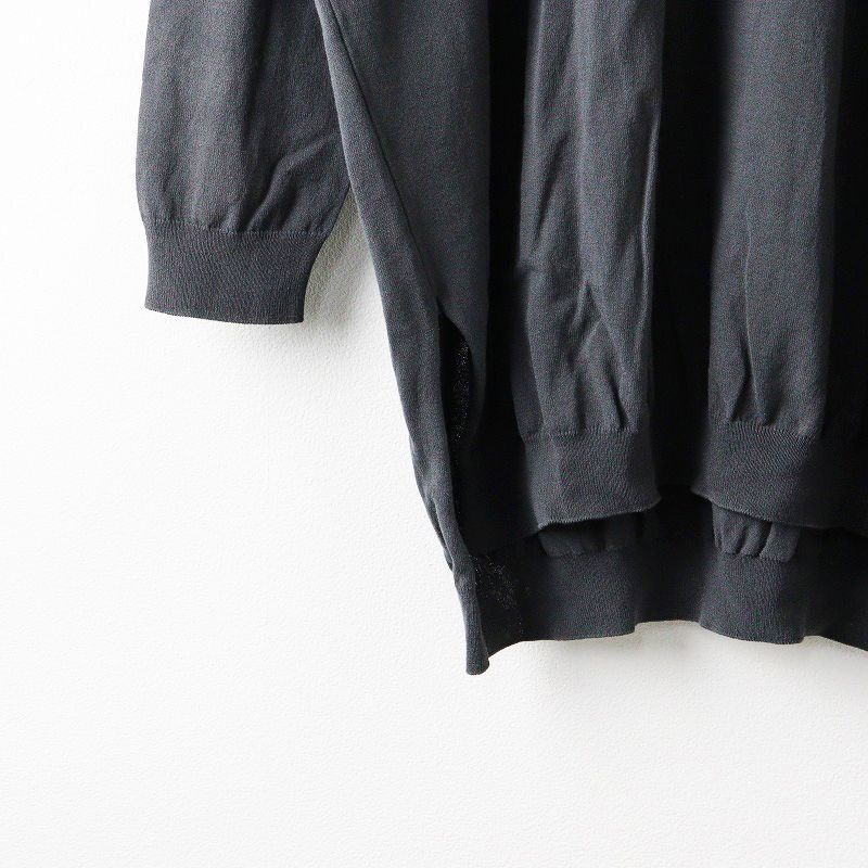 evam eva コットンチュニック 2022SS エヴァムエヴァ evam eva high twist cotton tunic ハイ