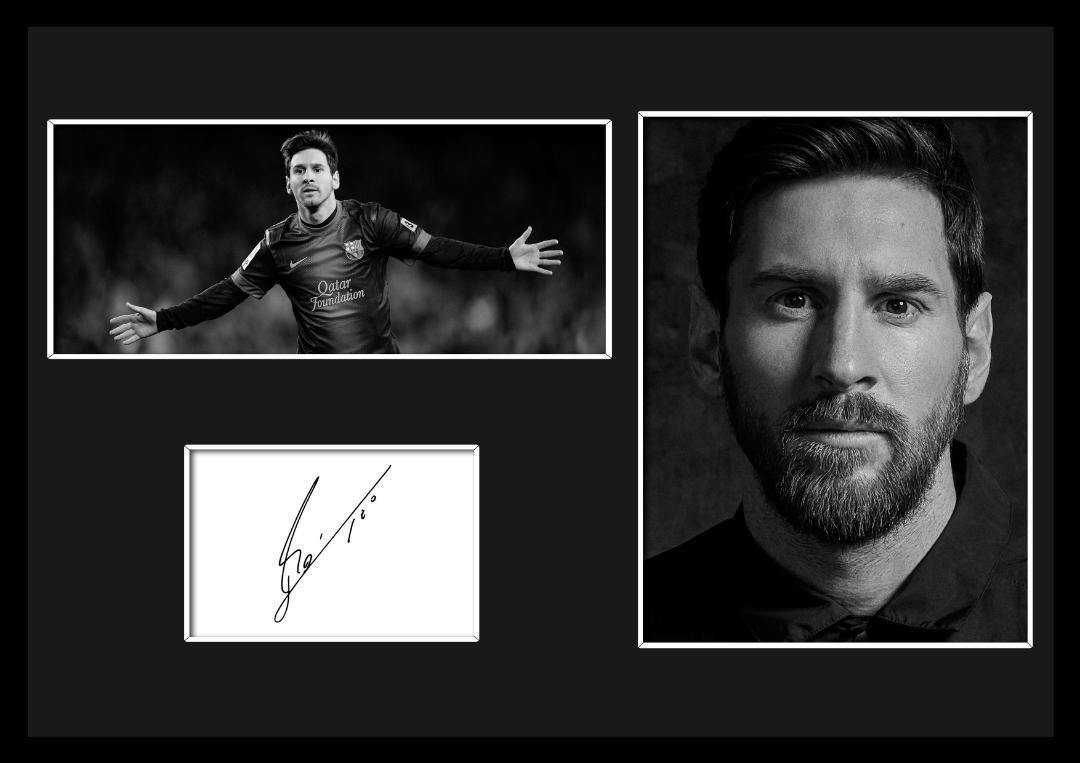 Lionel Messi/リオネル・メッシ/サインプリント&証明書付き