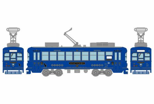 鉄コレ Nゲージ JR九州 長崎電気軌道 300形310号車 みなと 水戸岡鋭治 トミーテック 301189 鉄コレ 長崎電気軌道300形 310号「みなと