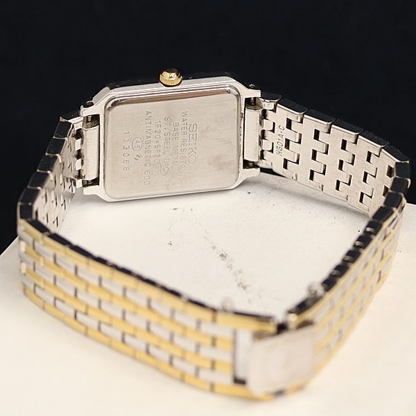 セイコー　CREO 腕時計 金色1F20-5F20 クレオ 白文字盤 ローマン Yahoo!オークション - 1円スタート SEIKO CREO セイコー クレオ
