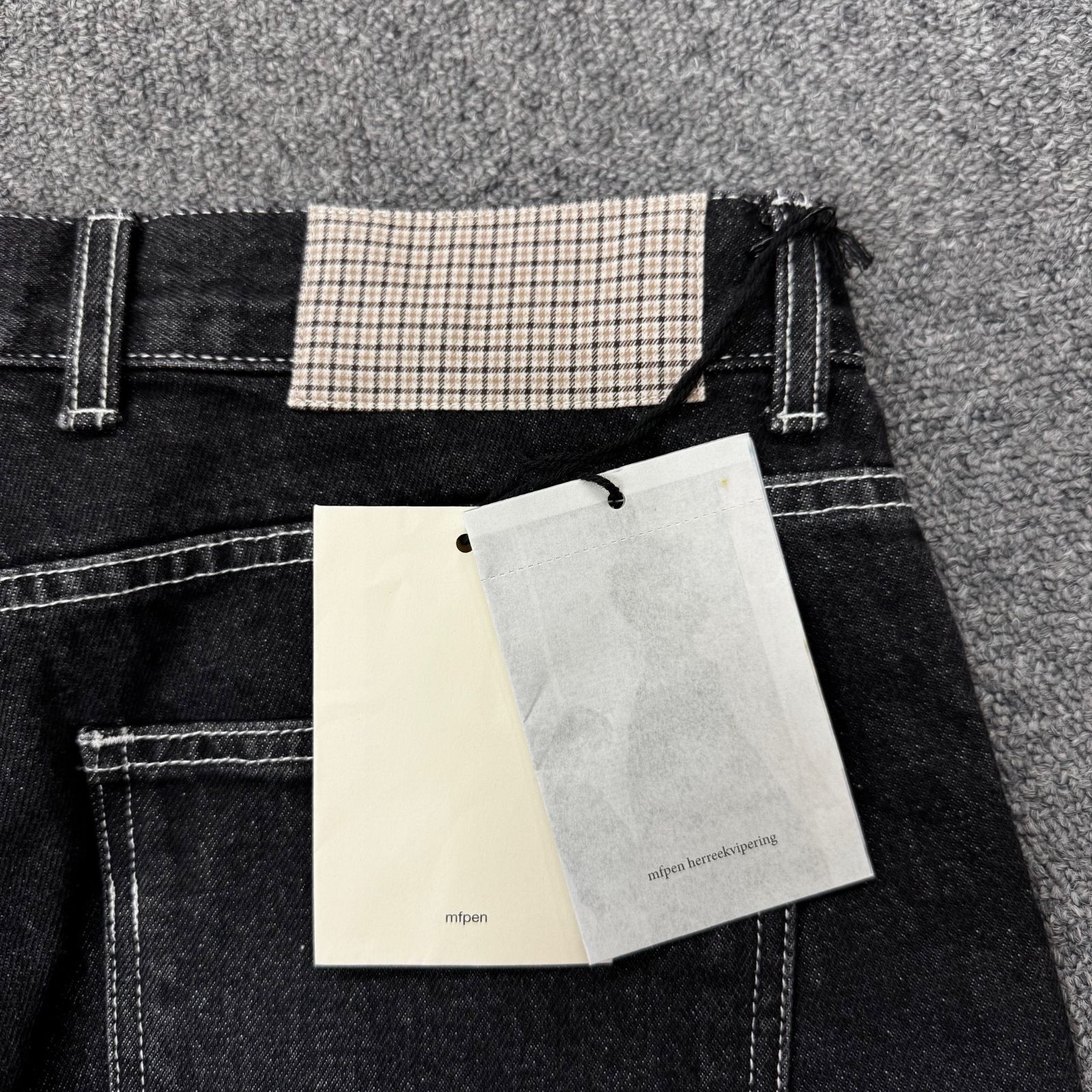 参考上代44000円 未使用品 mfpen 22AW Regular Jeans レギュラー 
