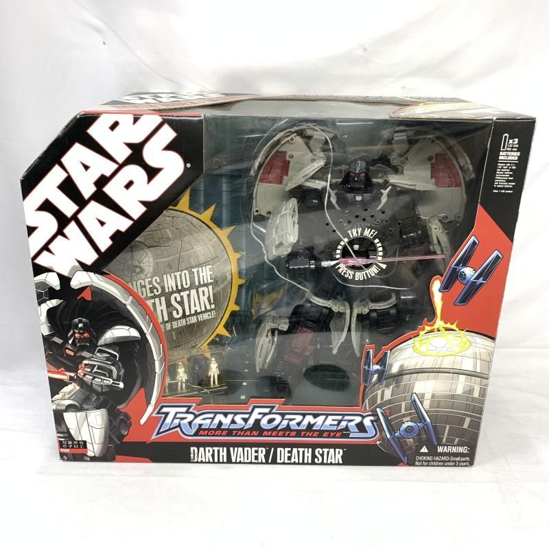 い*る様 スターウォーズトランスフォーマーDX デススター/ダース・ベイダー　未 楽天市場】スターウォーズ トランスフォーマー ダース・ベイダー