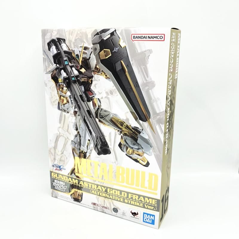 L BUILD ガンダムアストレイ ゴールドフレーム未開封品 抽選販売】METAL BUILD ガンダムアストレイ ゴールドフレーム