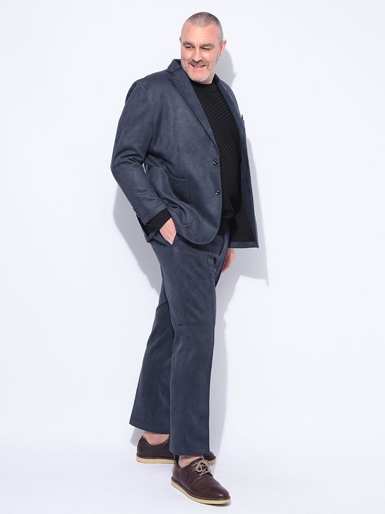 G-STAGE ジーステージ ストレッチスウェードノータック パンツ