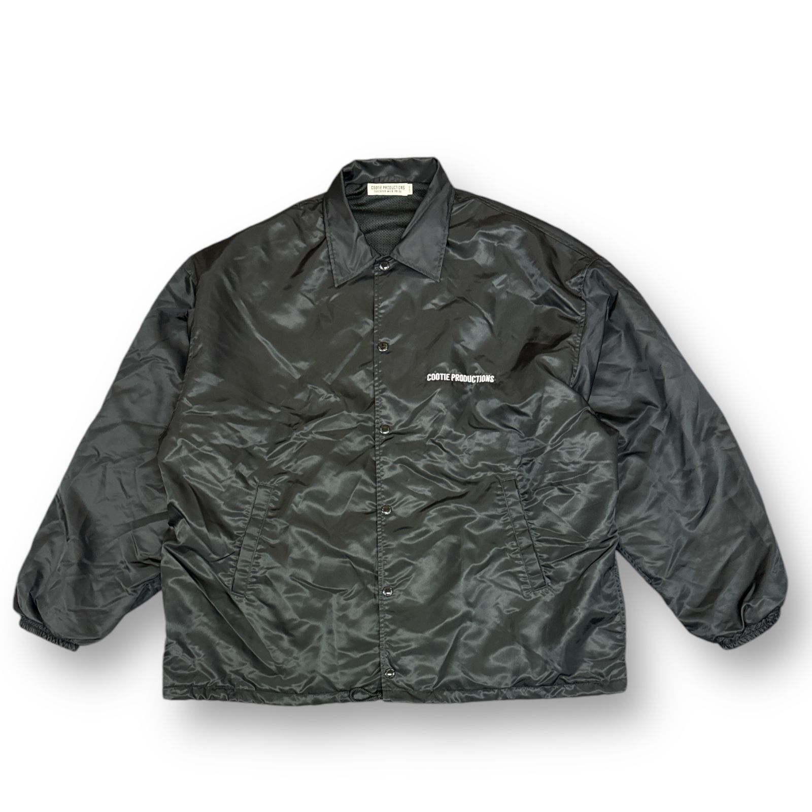 cootie productions コーチジャケット 23aw black