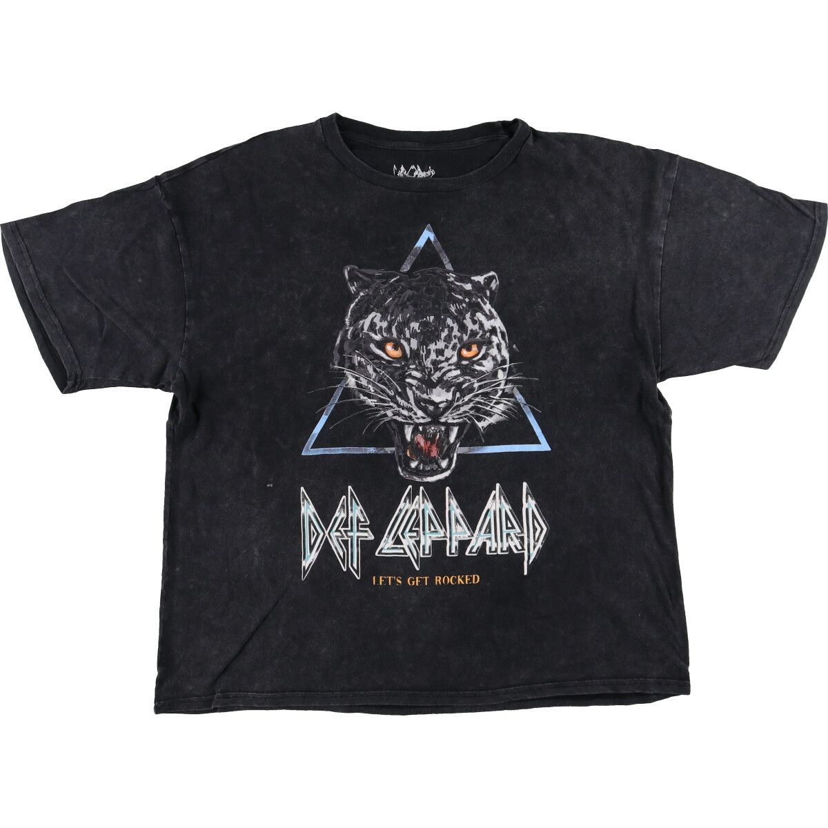 古着 DEF LEPPARD デフレパード バンドTシャツ バンT メンズL相当