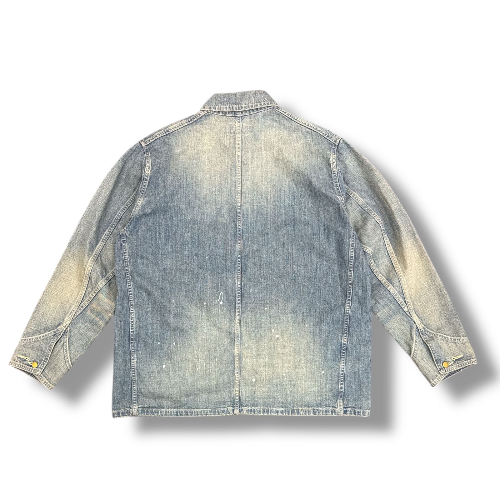 参考上代49500円 未使用品 marka 24AW 91-J COVERALL デニム 