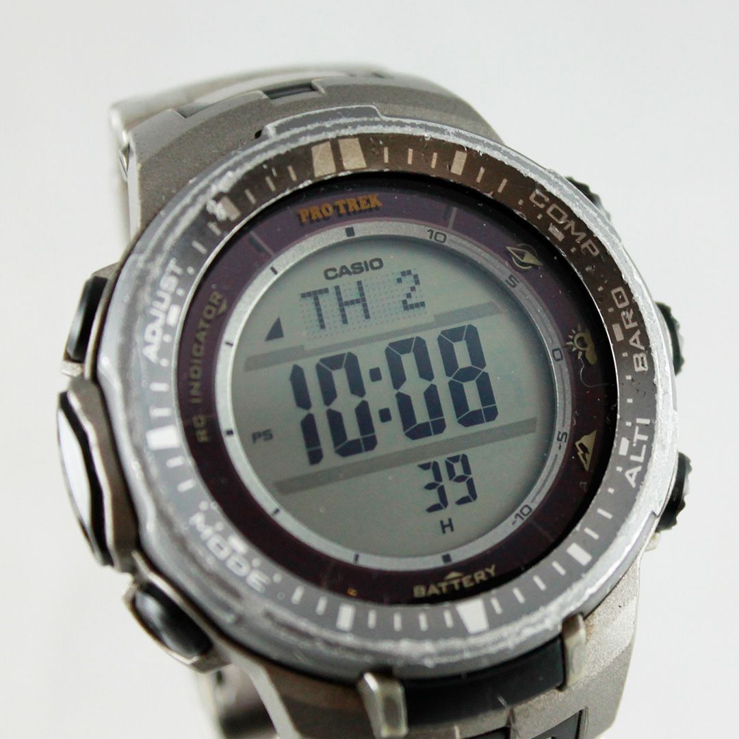 中古 】 CASIO カシオ プロトレック PROTREK PRW-3000T 電波