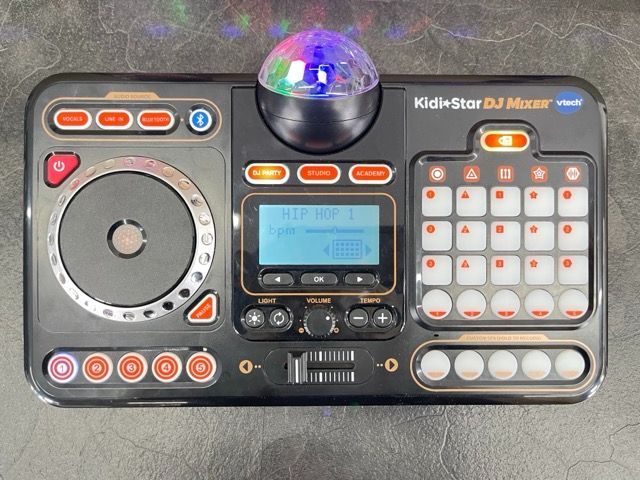 vtech kidistar キディスター DJミキサー おもちゃのDJスクラッチ