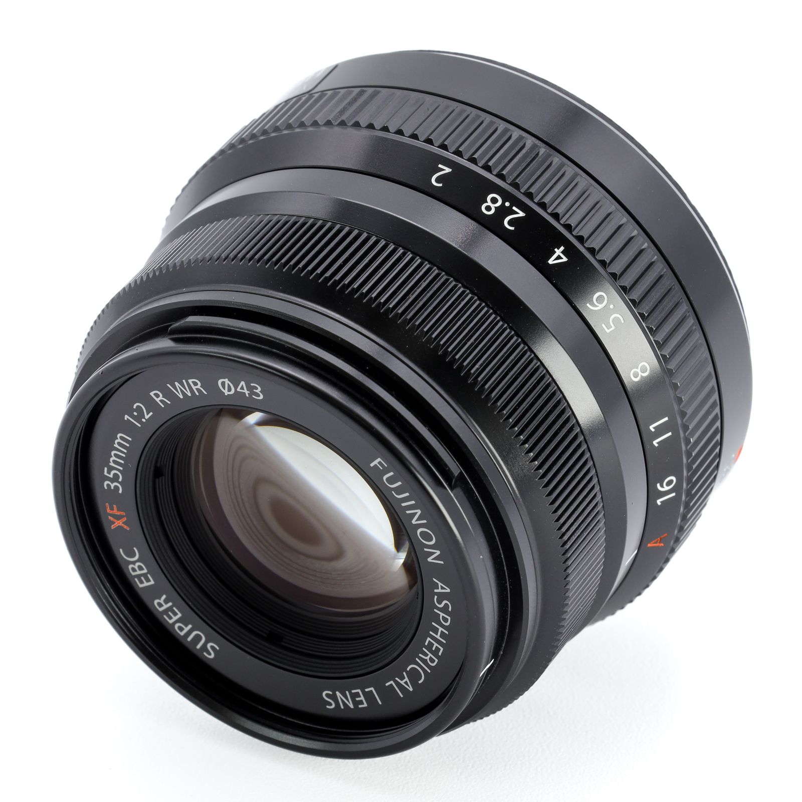 Fujinon フジ　XF35mmF2 R WR レンズ　美品 フジノンレンズ XF35mmF2 R WR シルバー: レンズ・フィルター