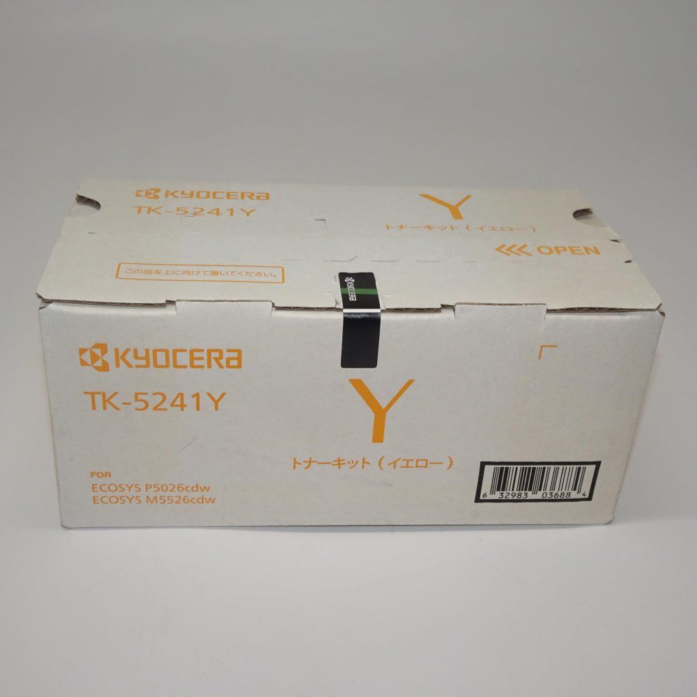 KYOCERA純正 トナーカートリッジイエロー TK-5241Y ECOSYS M5526cdw P5026cdw向け