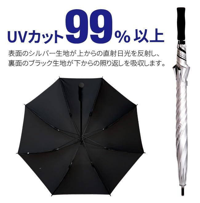 マスターバニーエディション ゴルフ傘【シルバー/ブラック】新品！ MASTER BUNNY EDITION 【NEW】マスターバニーbyパーリーゲイツ =MBE