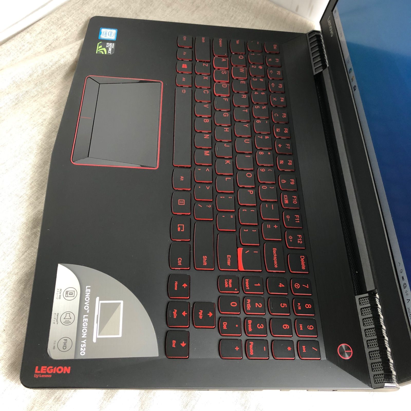 Lenovo - ◆ジャンク品◆ゲーミングPC ノートPC Lenovo Legion レノボ レギオン Y520-15IKBN【GTX1050・i5-7300HQ・16GB】★ストレージなし/LT-JUNK-240858（172290） ◇ジャンク品◇ゲーミングPC ノートPC Lenovo Legion レノボ
