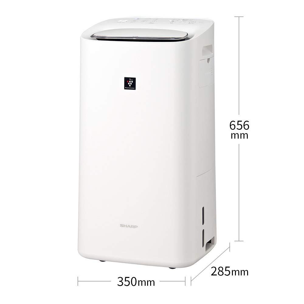 シャープ 除湿機 兼 加湿空気清浄機 除湿 5L プラズマクラスター 25000 ハイグレード 10畳 空気清浄 21畳 ホワイト KI-LD50-W 5L除湿 加湿 ハイグレード