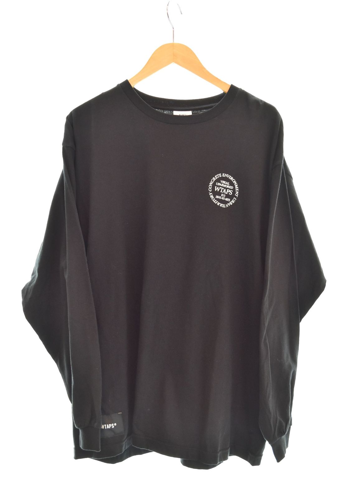 ダブルタップス WTAPS URBAN TERRITORY プリント ロングスリーブT