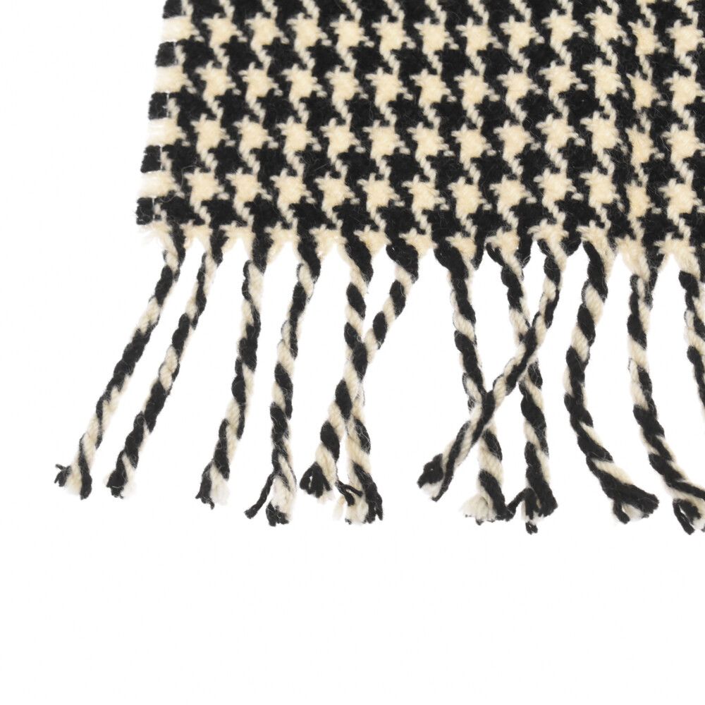 セリーヌ CELINE 千鳥格子スカーフ(マフラー) CELINE (セリーヌ) 19AW scarf cashmere100% スカーフ カシミヤ 千鳥格