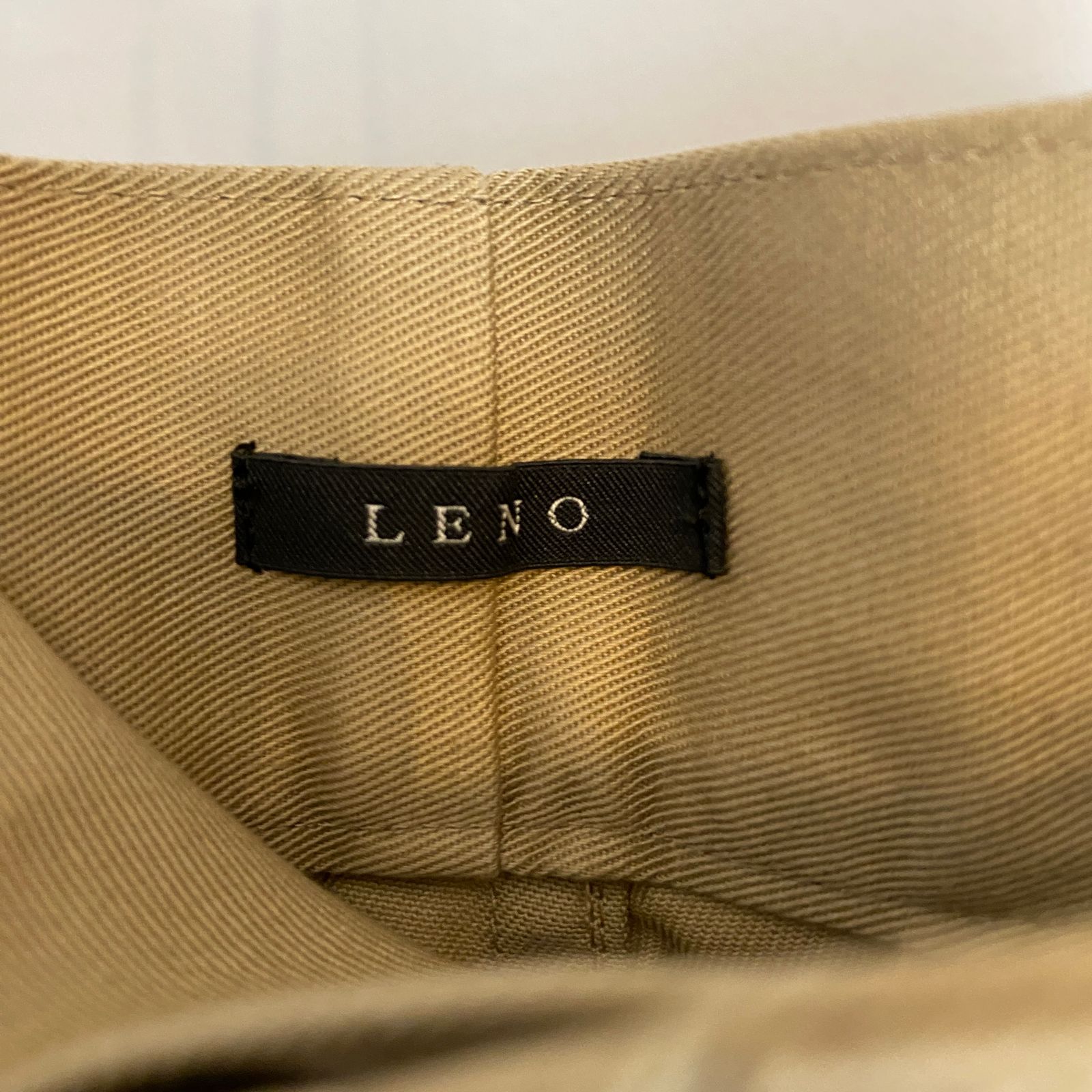 LENO 2 レディース チノパン ベージュ BA390 DECORATOM_COM_BR