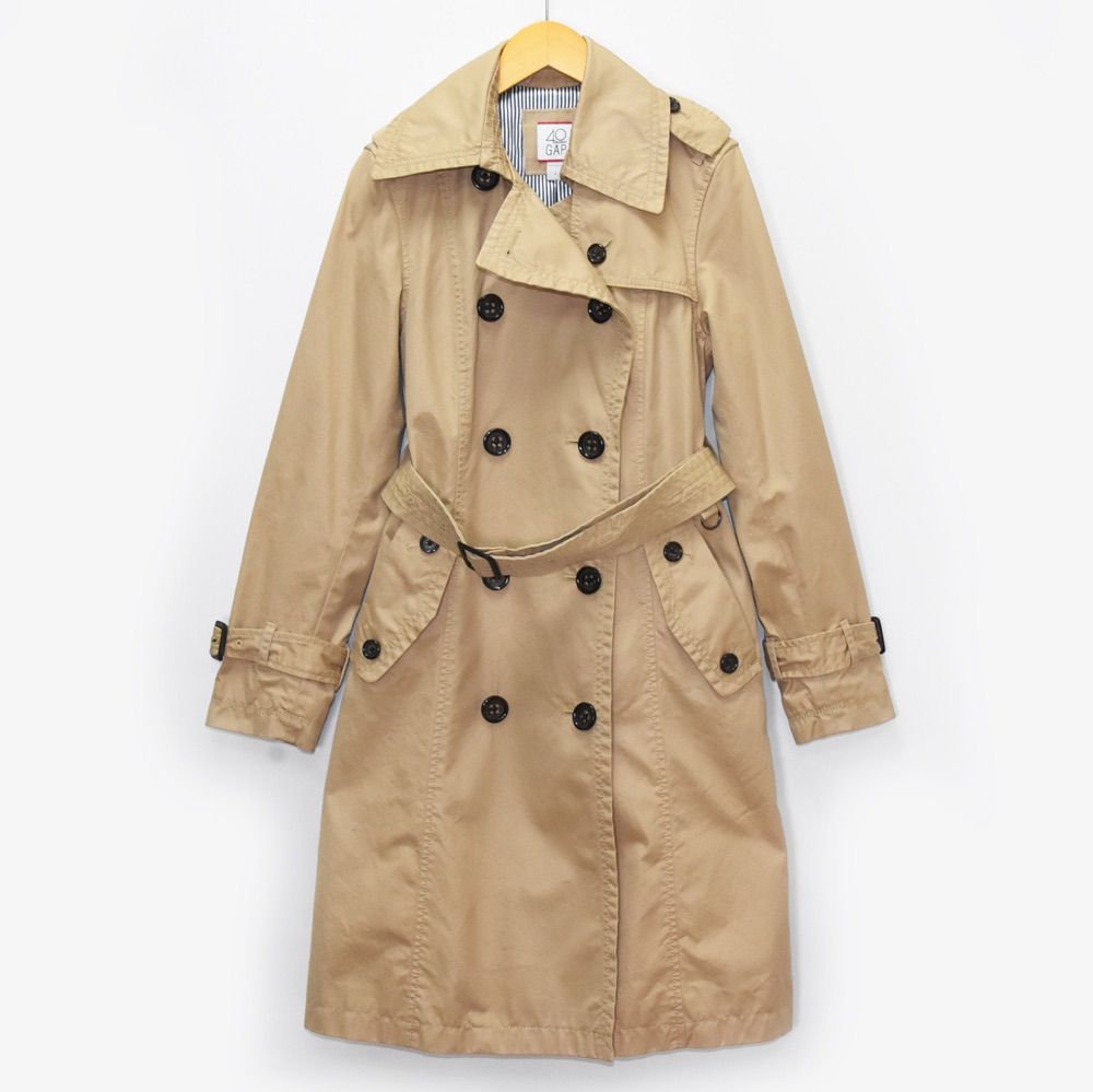 Gymphlex ベージュ トレンチコート　ゆったりサイズ Gymphlex ベージュ トレンチコート ゆったりサイズ gymph-gy