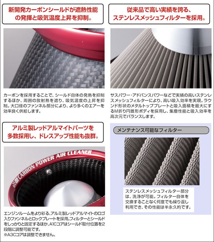 BLITZ ブリッツ カーボンパワー エアクリーナー アテンザ セダン GJ2FP GJ2AP 2012 11-2017 02 35235 FFCRYSTALESIA_COM