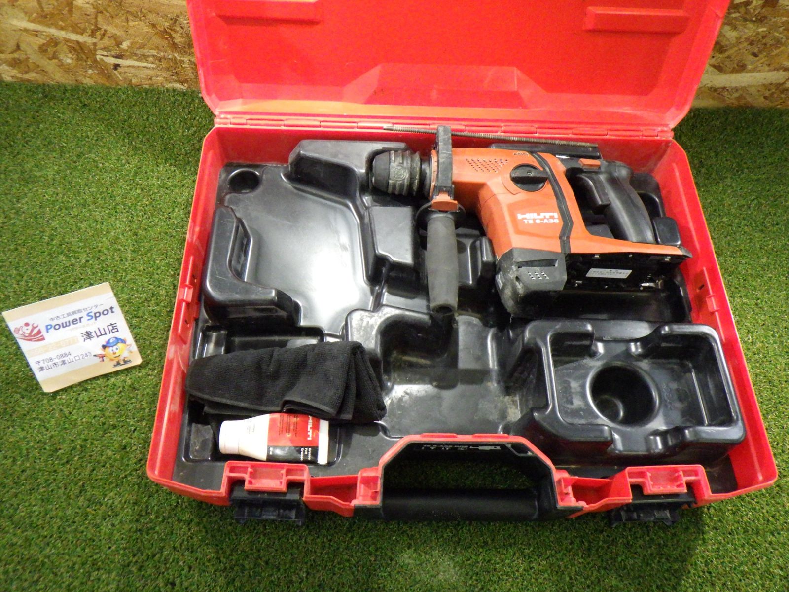 HILTI ハンマードリル TE6-A36 通電確認済み 回転時異音あり HILTI ハンマードリル TE6-A36 通電確認済み 回転時異音あり