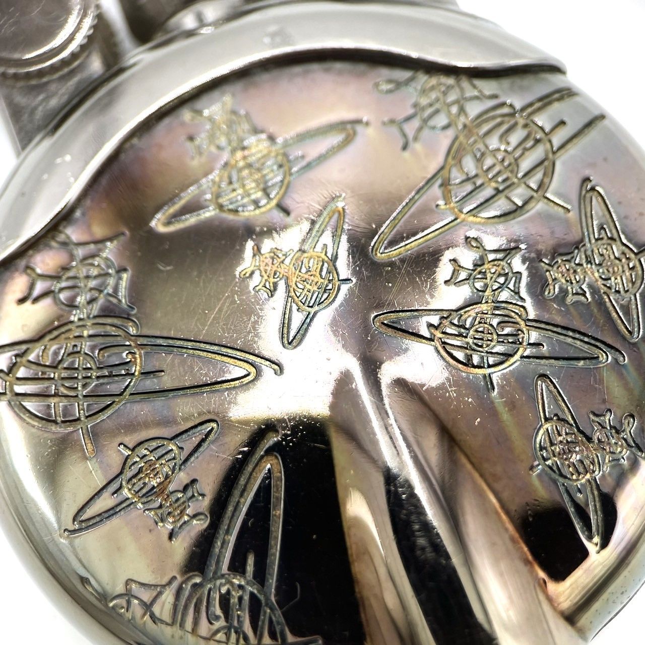 【稼働/良品】Vivienne Westwood クオーツべっ甲 オーブシルバー 稼働/良品】Vivienne Westwood クオーツべっ甲 オーブシルバー