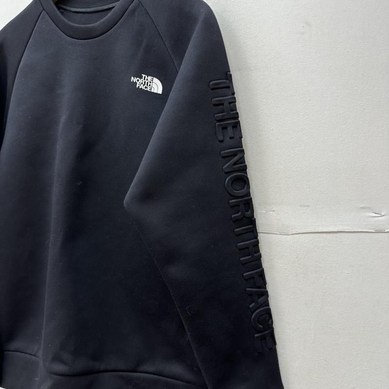 【中古】ザノースフェイス TECH AIR SWEAT CREW テックエアースウェットクルー トレーナー 長袖 M 黒 NT12287