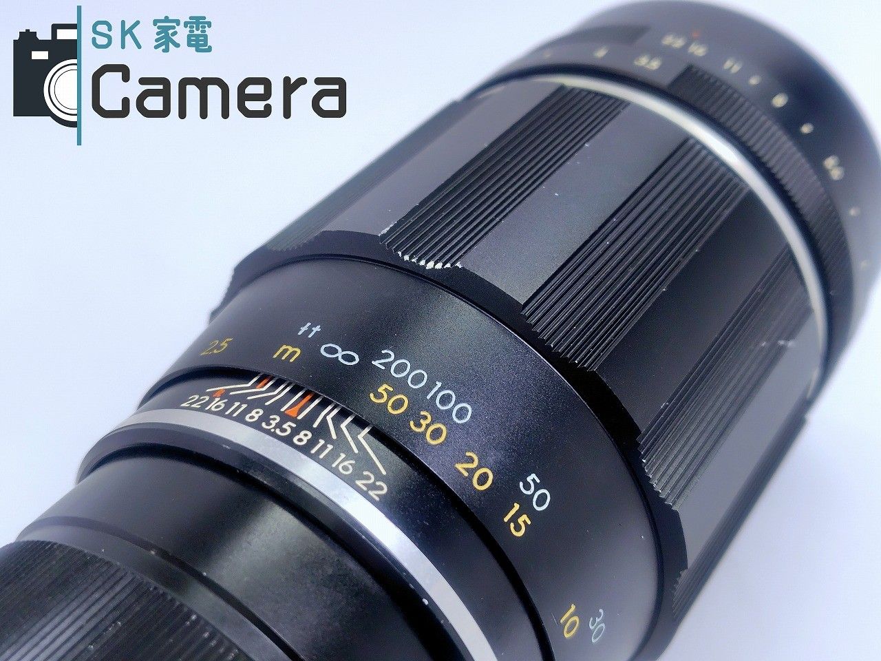 Asahi PENTAX Takumar 200mm F3.5 M42 ペンタックス メタルキャップ
