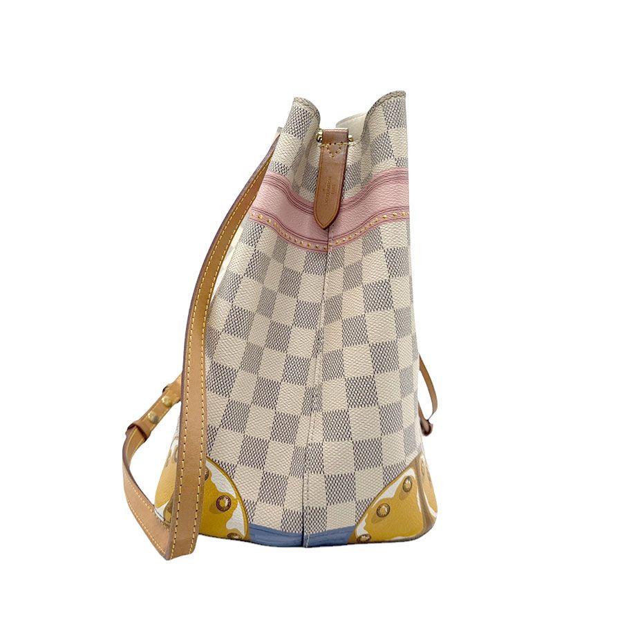 ルイ ヴィトン LOUIS VUITTON ショルダーバッグ ダミエアズール サマートランク ネオノエ N41066 - メルカリ