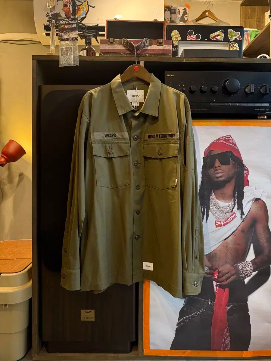 21aw WTAPS ダブルタップス バズ シャツ 3 XL
