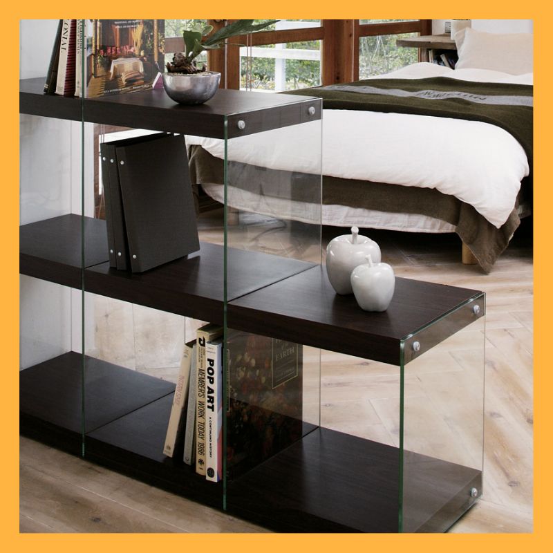 ベッド上 収納ラック ベッドサイドラック (テーブル・ハンガーバー