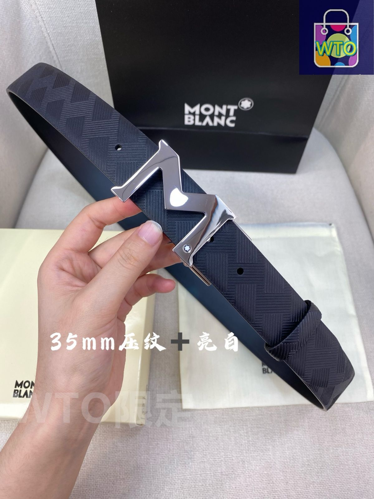 MONTBLANC モンブランメンズ未使用ベルト 楽天市場】モンブラン ベルト 中古（ベルト・サスペンダー