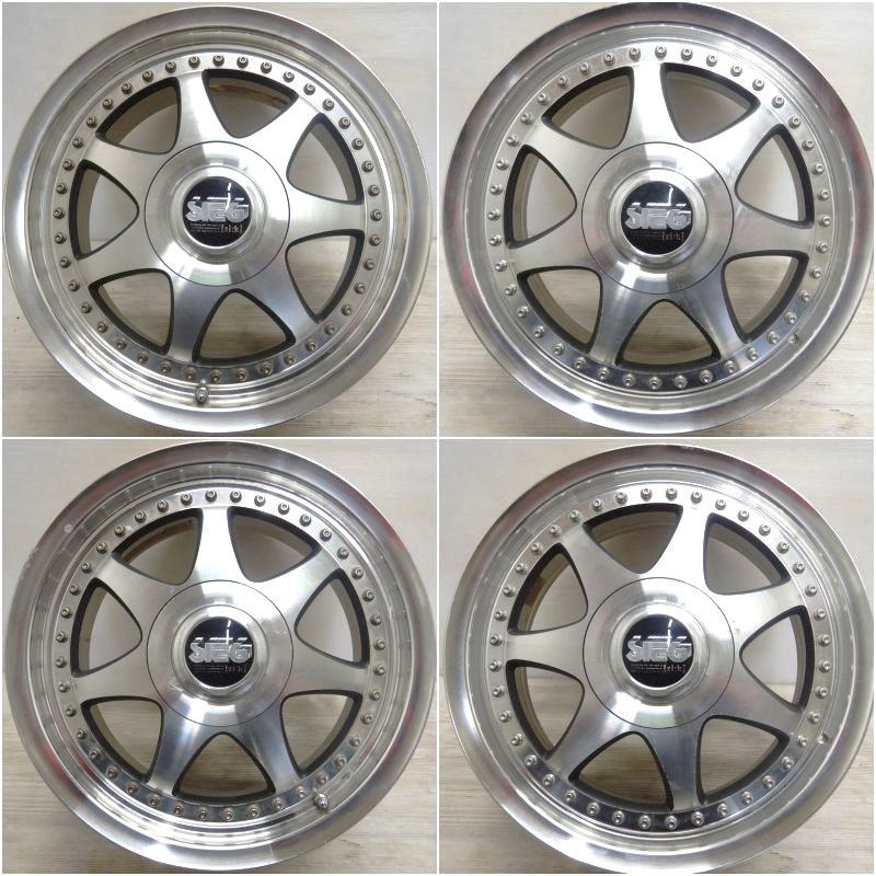 中古 16インチ アルミ ブリヂストン製 SIEG ジーク 4本セット