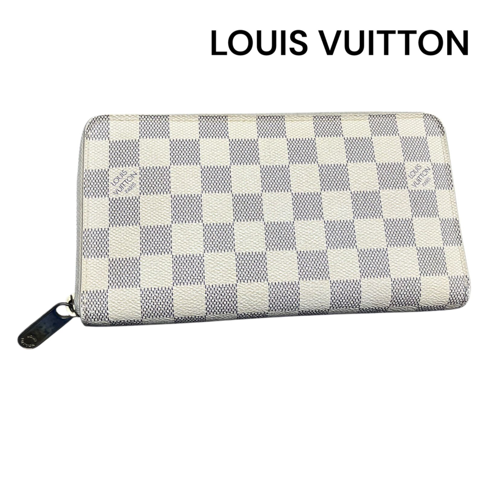 ○ルイヴィトン LOUIS VUITTON ダミエ アズール ジッピー