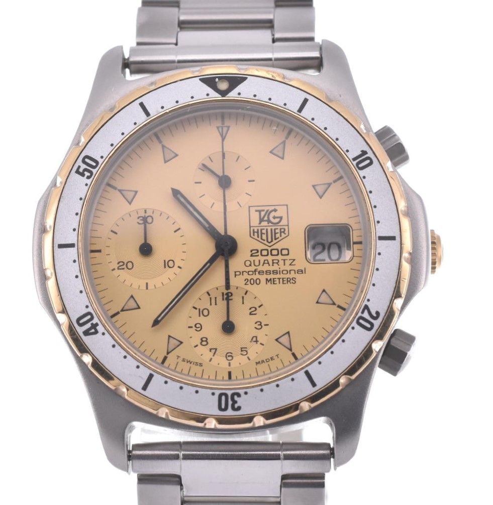 タグホイヤー TAG HEUER 274.006/1 2000 プロフェッショナル クロノグラフ クォーツ メンズ M#123306 - メルカリ