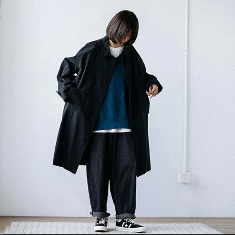 Paul Smith Black✨スプリングコート　ロングトレンチ　大きいサイズ Paul Smith Black✨スプリングコートロングトレンチ大きいサイズ