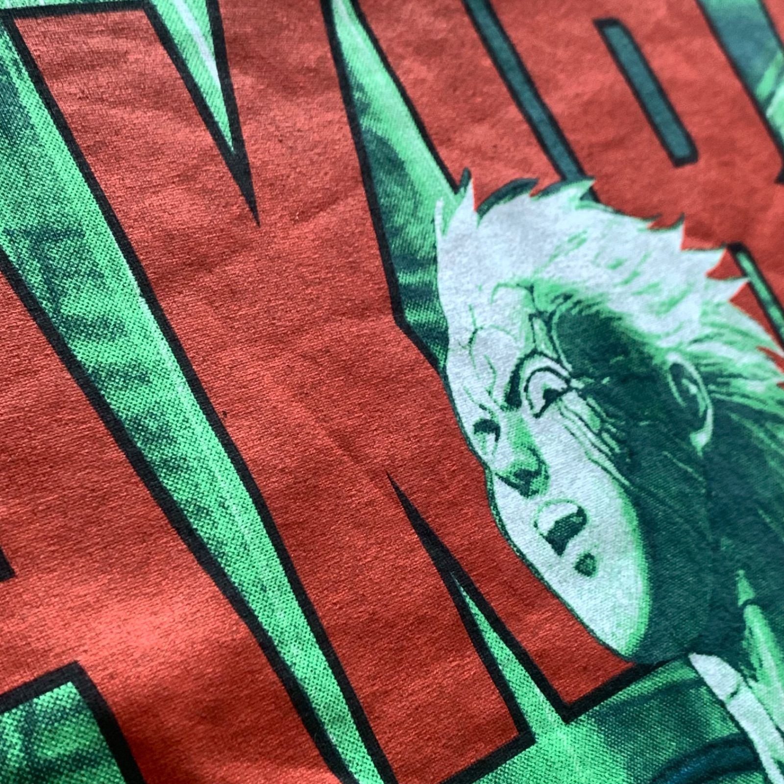 AKIRA 鉄雄覚醒オーバープリントTシャツ XL グリーンシルクスクリーン