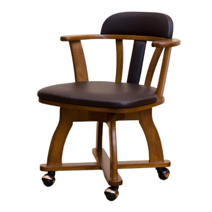 DENVER　キャスター付きダイニングチェア　ナチュラル DENVER キャスター付きダイニングチェア ナチュラル DENVER キャスター